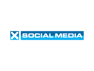 X Social Media logo design by gateout