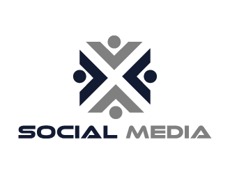 X Social Media logo design by SHAHIR LAHOO