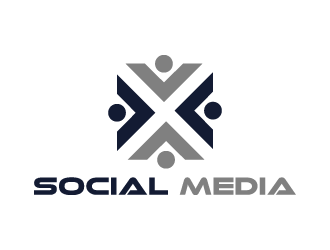 X Social Media logo design by SHAHIR LAHOO