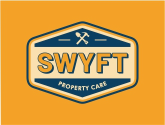 Swyft Property Care logo design by Mardhi