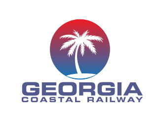 Georgia Coastal Railway logo design by AamirKhan