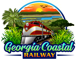 Georgia Coastal Railway logo design by Suvendu