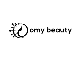 omy beauty logo design by valace