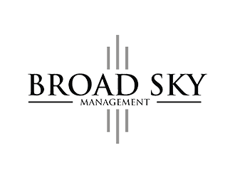 Broad Sky Management logo design by EkoBooM