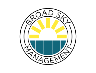 Broad Sky Management logo design by aflah