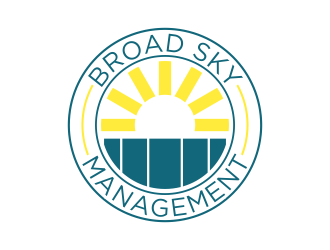 Broad Sky Management logo design by aflah