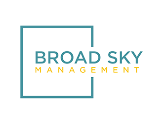 Broad Sky Management logo design by EkoBooM