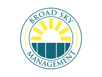 Broad Sky Management logo design by aflah