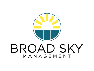 Broad Sky Management logo design by aflah