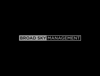 Broad Sky Management logo design by bomie