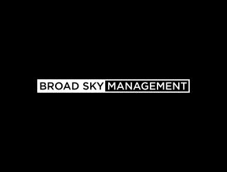 Broad Sky Management logo design by bomie