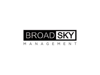 Broad Sky Management logo design by bomie