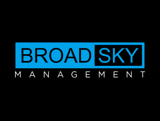 Broad Sky Management logo design by bomie