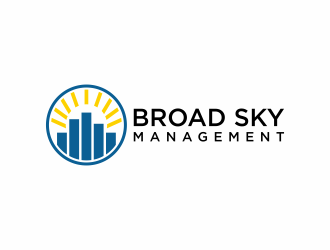 Broad Sky Management logo design by andayani*