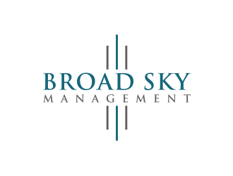 Broad Sky Management logo design by asyqh