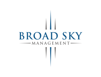 Broad Sky Management logo design by asyqh