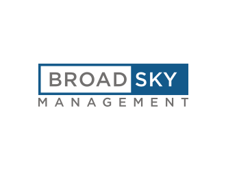 Broad Sky Management logo design by asyqh