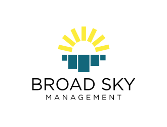 Broad Sky Management logo design by GemahRipah