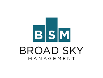 Broad Sky Management logo design by GemahRipah