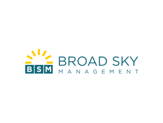 Broad Sky Management logo design by GemahRipah