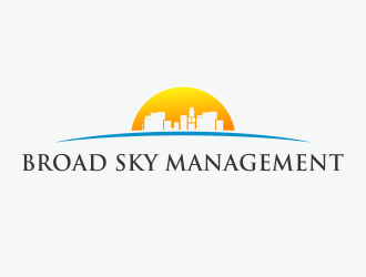 Broad Sky Management logo design by Shina