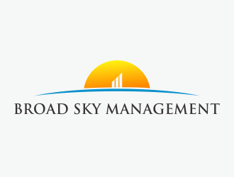 Broad Sky Management logo design by Shina