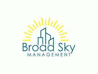 Broad Sky Management logo design by SelaArt