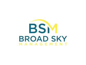 Broad Sky Management logo design by rezasyafri