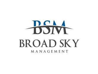 Broad Sky Management logo design by maspion