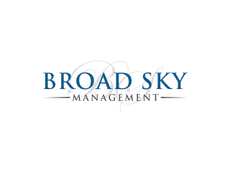 Broad Sky Management logo design by asyqh