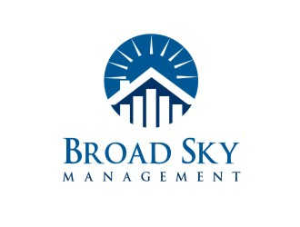 Broad Sky Management logo design by maspion