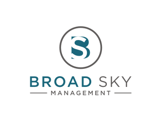 Broad Sky Management logo design by asyqh