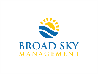 Broad Sky Management logo design by kaylee