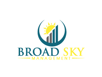 Broad Sky Management logo design by AamirKhan