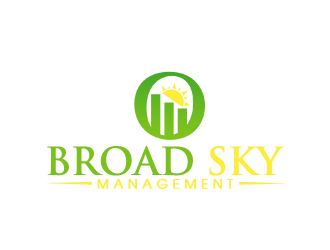 Broad Sky Management logo design by AamirKhan