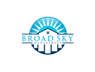 Broad Sky Management logo design by maspion