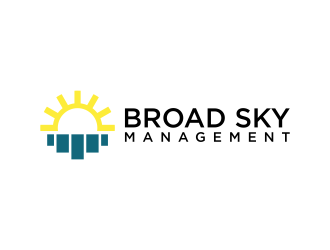 Broad Sky Management logo design by Galfine