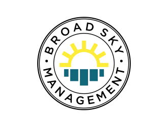 Broad Sky Management logo design by Galfine