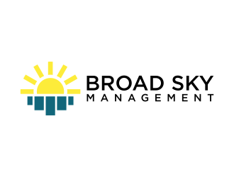 Broad Sky Management logo design by Galfine