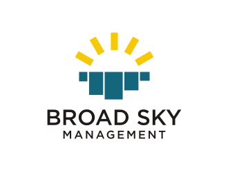 Broad Sky Management logo design by mbamboex