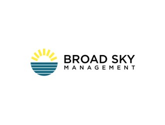 Broad Sky Management logo design by rezasyafri