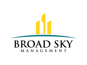 Broad Sky Management logo design by Panara