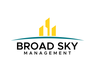 Broad Sky Management logo design by Panara