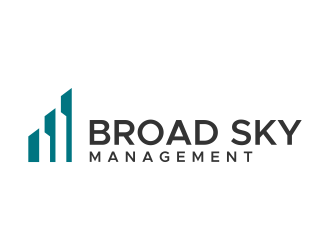 Broad Sky Management logo design by Panara