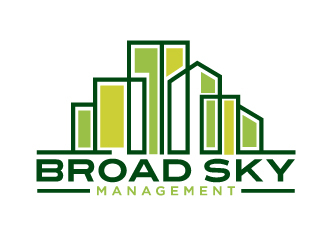 Broad Sky Management logo design by Sandip