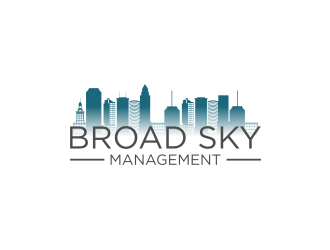 Broad Sky Management logo design by hopee