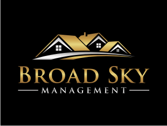 Broad Sky Management logo design by puthreeone