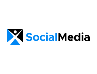 X Social Media logo design by lexipej