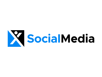 X Social Media logo design by lexipej