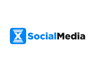 X Social Media logo design by creator_studios